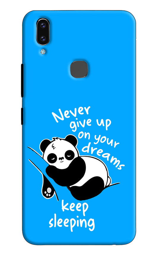 Keep Sleeping Vivo V9/V9 Pro/V9 Youth Hard Case Back Cover by Casekaro