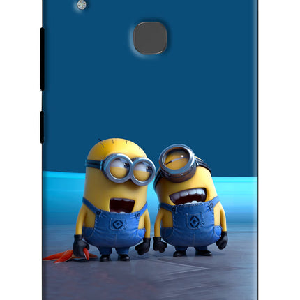 Minion Laughing Vivo V9/V9 Pro/V9 Youth Hard Case Back Cover by Casekaro