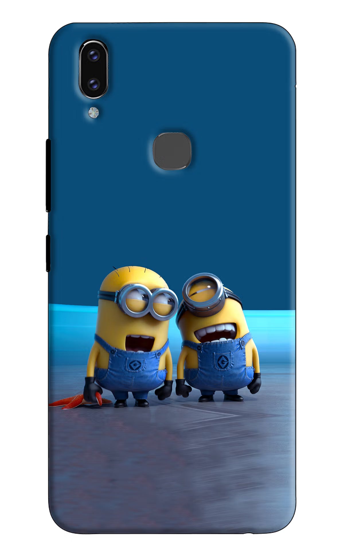 Minion Laughing Vivo V9/V9 Pro/V9 Youth Hard Case Back Cover by Casekaro