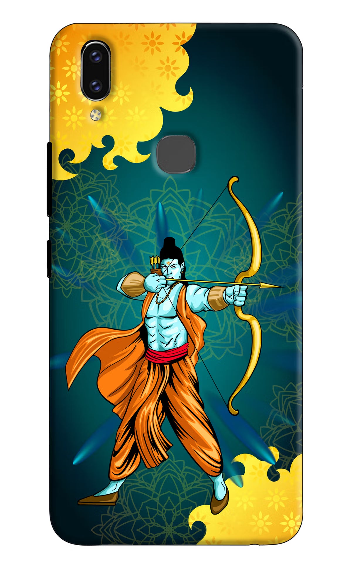 Lord Ram - 6 Vivo V9/V9 Pro/V9 Youth Hard Case Back Cover by Casekaro