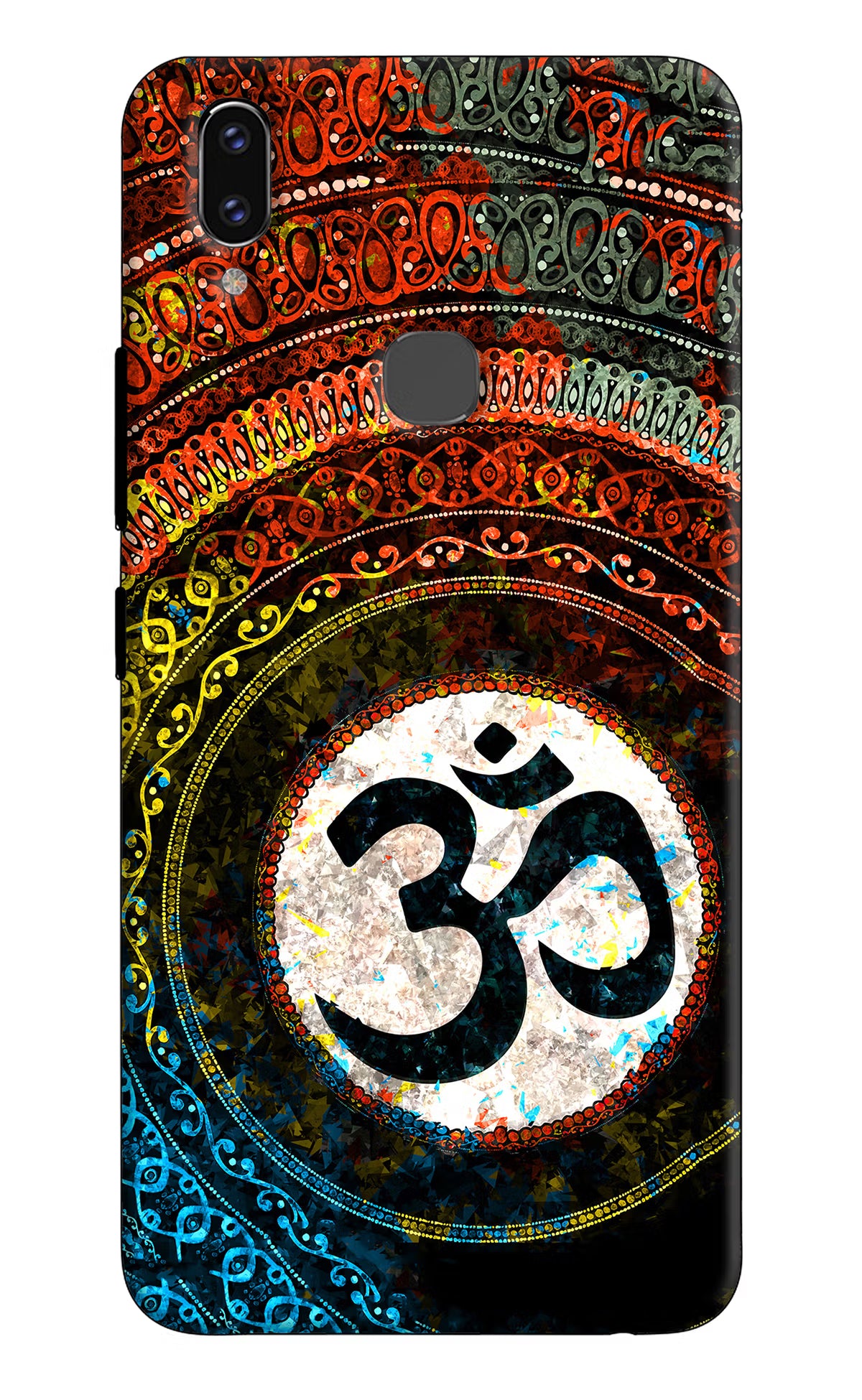 Om Cultural Vivo V9/V9 Pro/V9 Youth Hard Case Back Cover by Casekaro