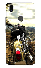 Ride More Worry Less Vivo V9/V9 Pro/V9 Youth Hard Case Back Cover by Casekaro