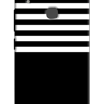 Black and White Print Vivo V9/V9 Pro/V9 Youth Hard Case Back Cover by Casekaro