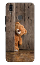 Teddy Wooden Vivo V9/V9 Pro/V9 Youth Hard Case Back Cover by Casekaro