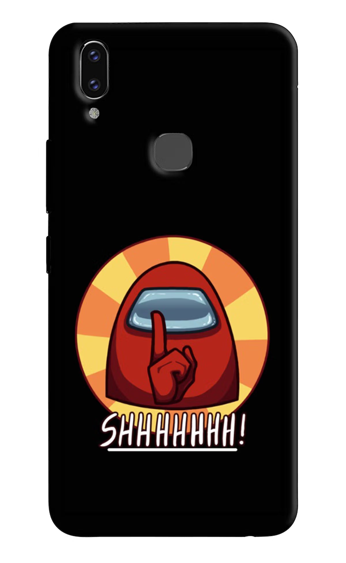 Among Us Shhh! Vivo V9/V9 Pro/V9 Youth Hard Case Back Cover by Casekaro