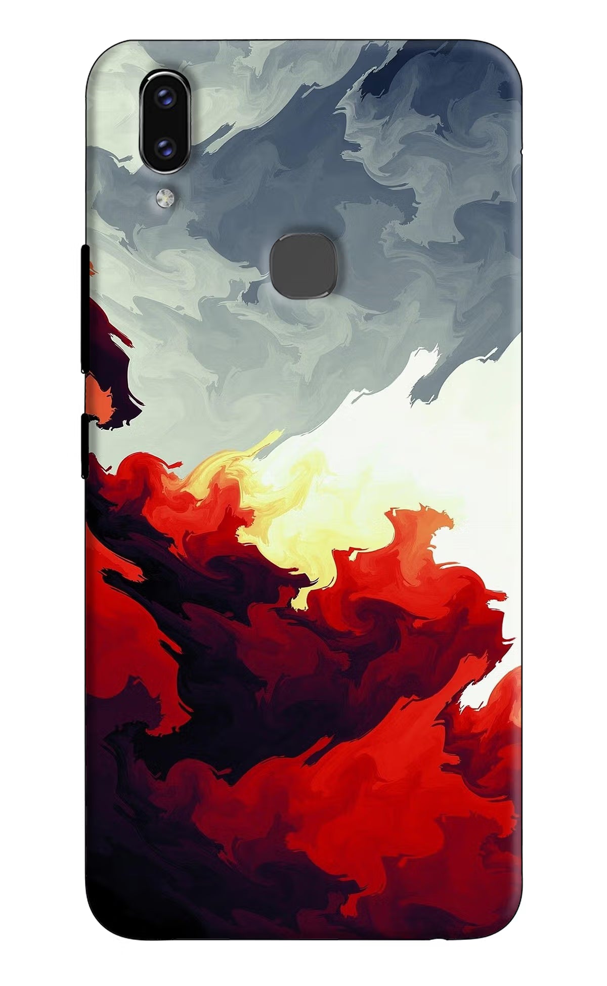 Fire Cloud Vivo V9/V9 Pro/V9 Youth Hard Case Back Cover by Casekaro