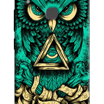 Green Owl Vivo V9/V9 Pro/V9 Youth Hard Case Back Cover by Casekaro