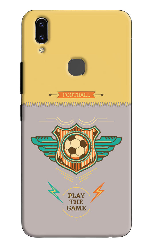 Football Vivo V9/V9 Pro/V9 Youth Hard Case Back Cover by Casekaro