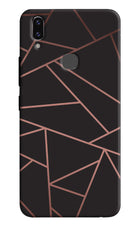 Geometric Pattern Vivo V9/V9 Pro/V9 Youth Hard Case Back Cover by Casekaro