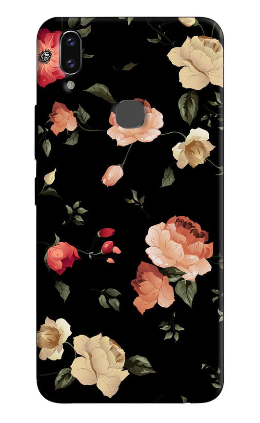 Flowers Vivo V9/V9 Pro/V9 Youth Hard Case Back Cover by Casekaro