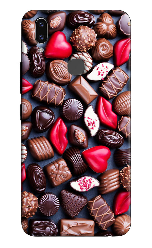 Chocolates Vivo V9/V9 Pro/V9 Youth Hard Case Back Cover by Casekaro