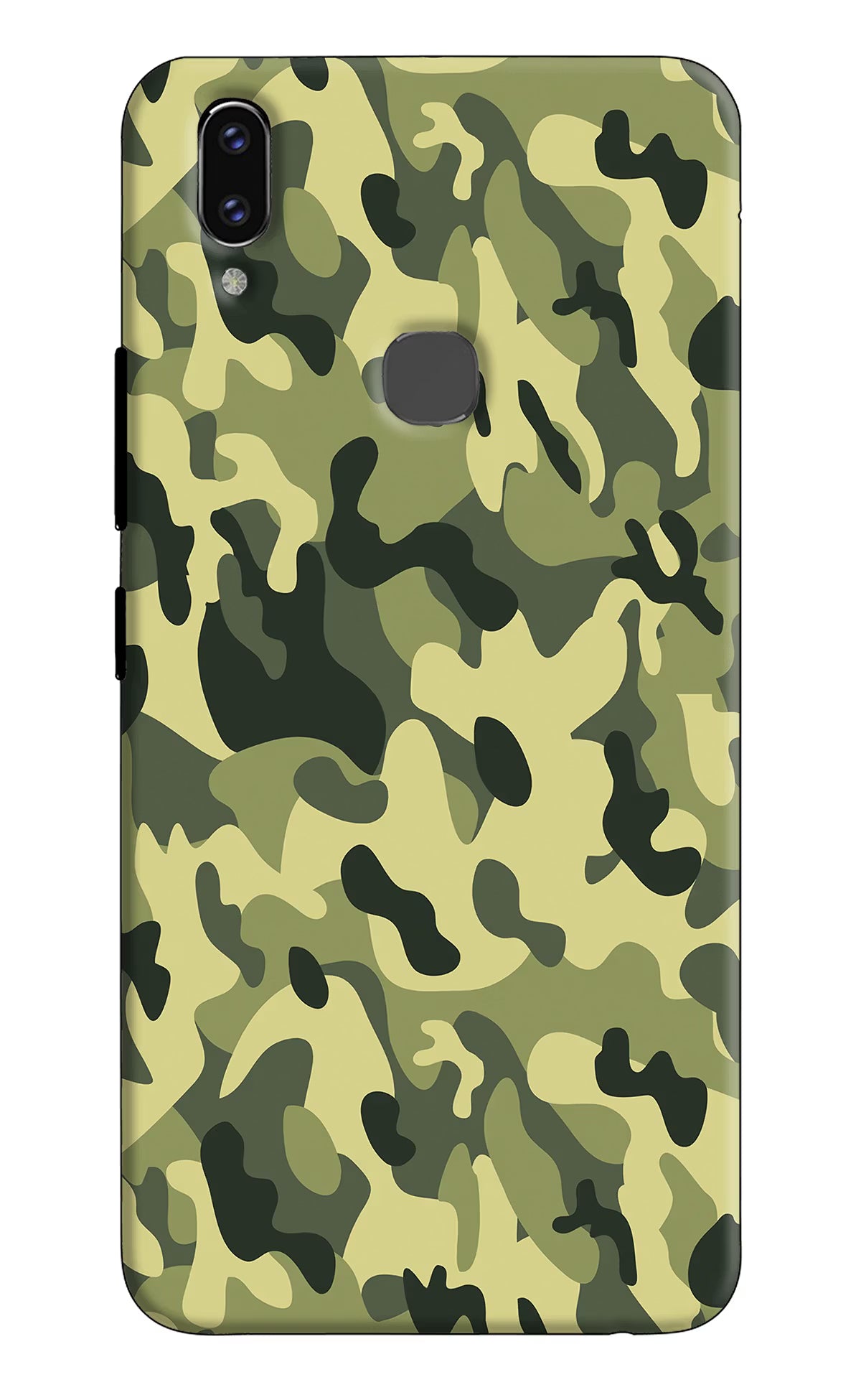 Camouflage Vivo V9/V9 Pro/V9 Youth Hard Case Back Cover by Casekaro
