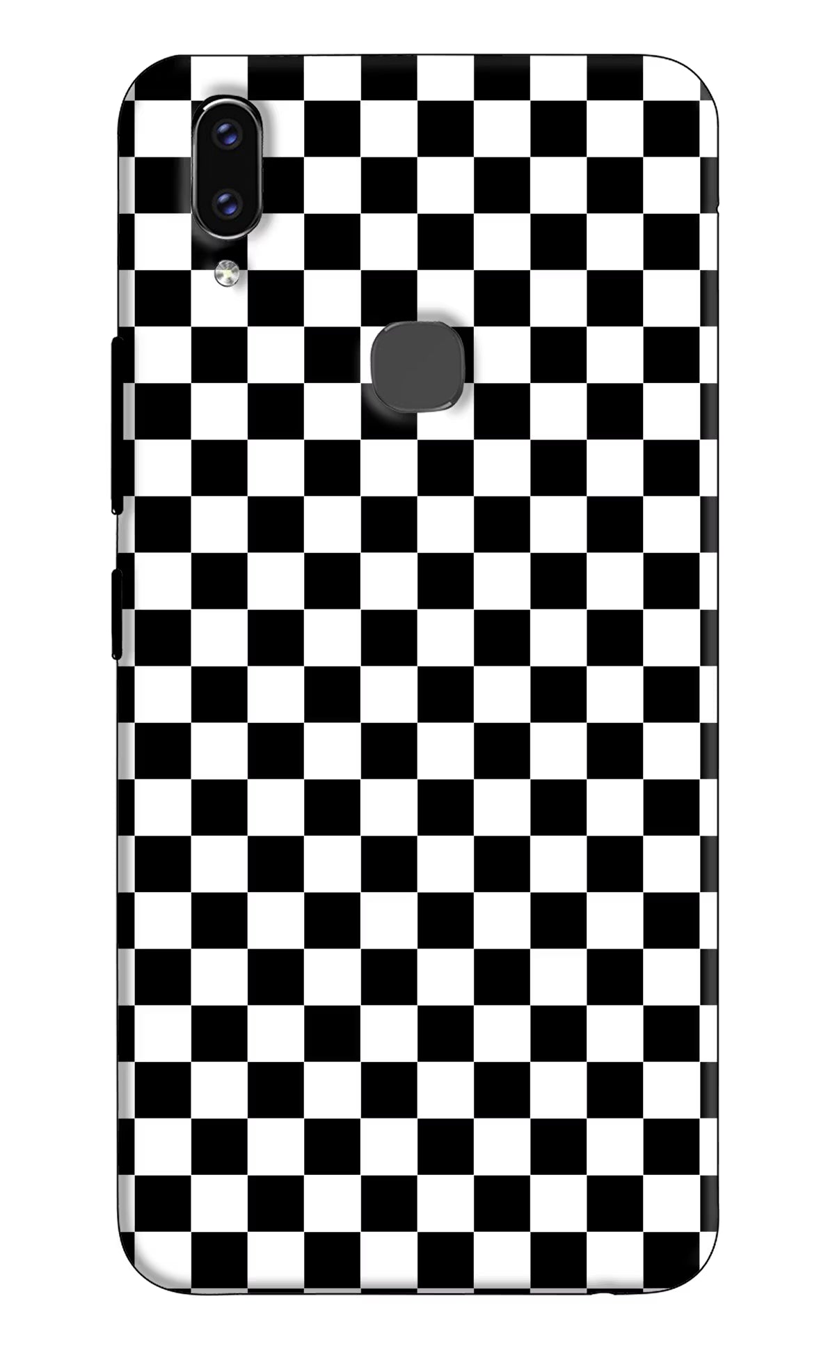 Chess Board Vivo V9/V9 Pro/V9 Youth Hard Case Back Cover by Casekaro