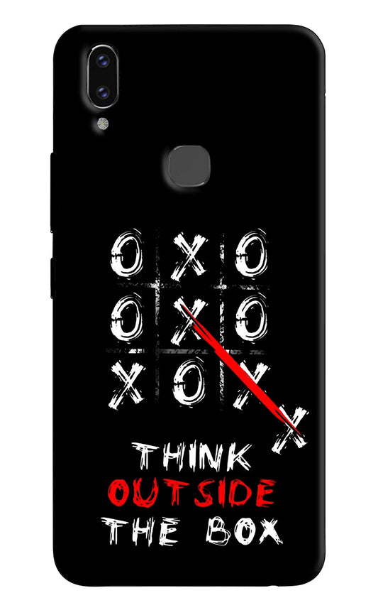 Think out of the BOX Vivo V9/V9 Pro/V9 Youth Hard Case Back Cover by Casekaro
