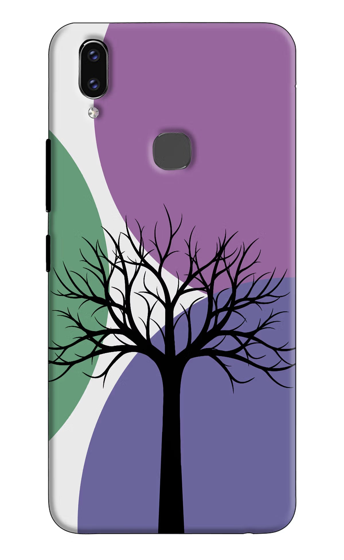 Tree Art Vivo V9/V9 Pro/V9 Youth Hard Case Back Cover by Casekaro