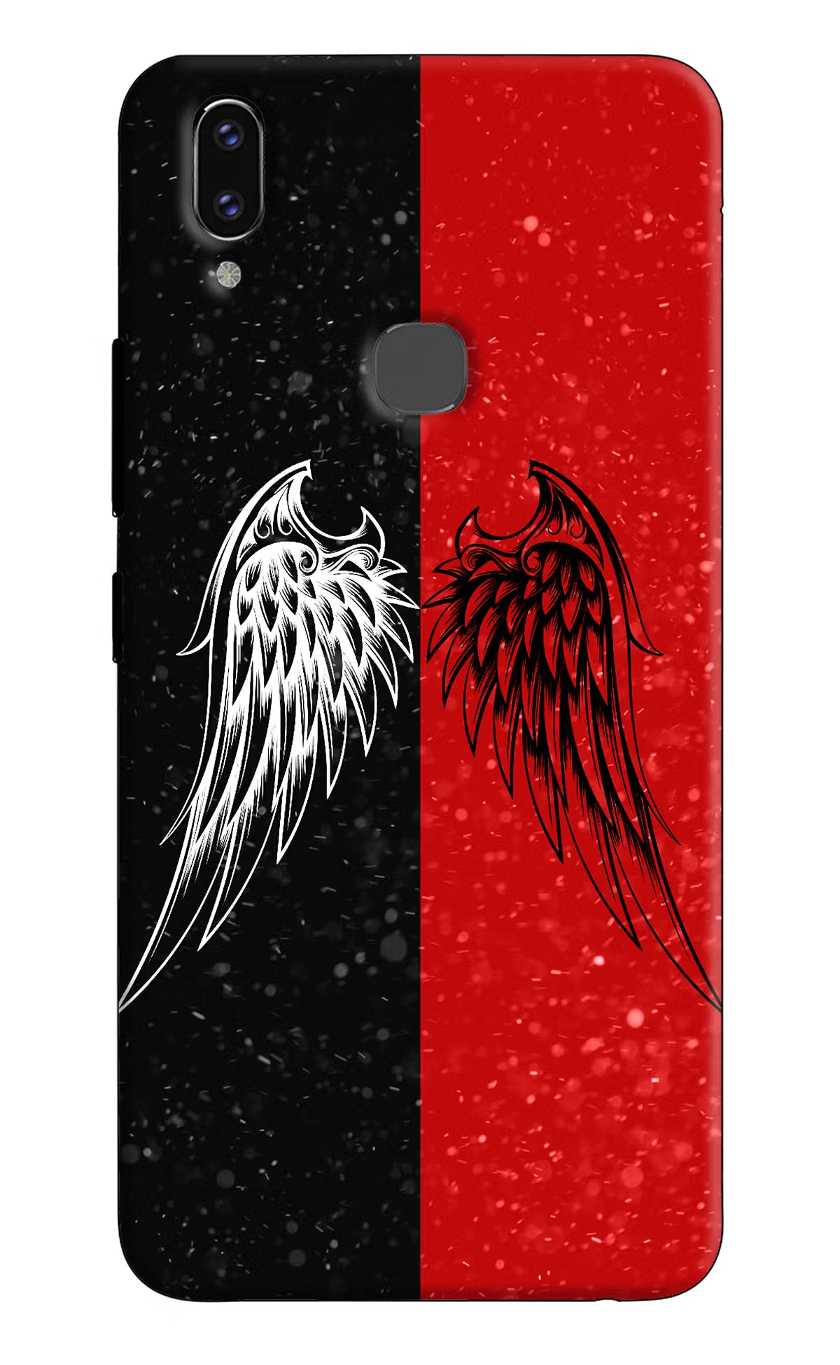 Wings Vivo V9/V9 Pro/V9 Youth Hard Case Back Cover by Casekaro