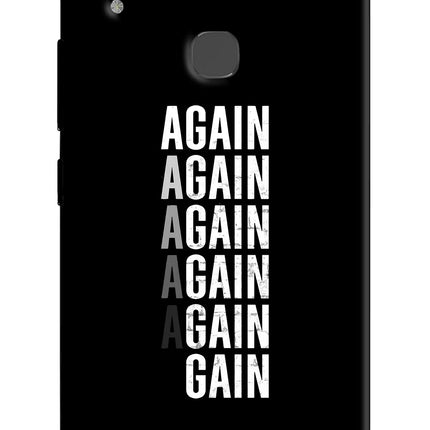 Again Again Gain Vivo V9/V9 Pro/V9 Youth Hard Case Back Cover by Casekaro