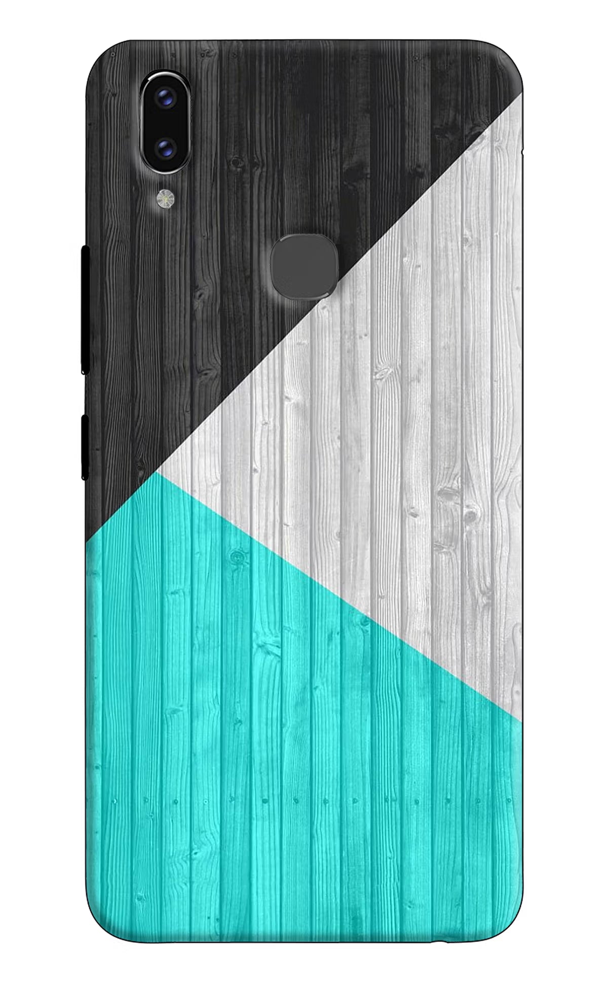 Wooden Abstract Vivo V9/V9 Pro/V9 Youth Hard Case Back Cover by Casekaro