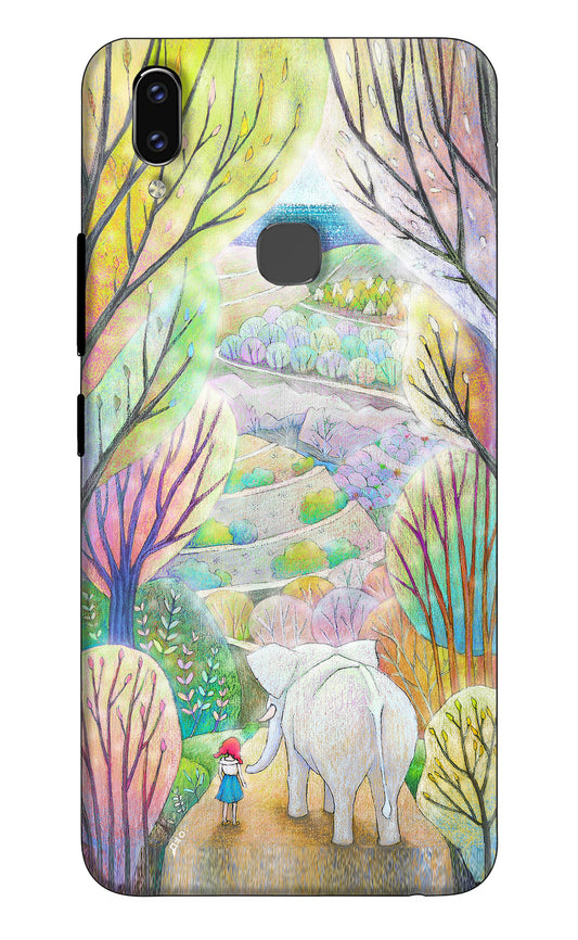Nature Painting Vivo V9/V9 Pro/V9 Youth Hard Case Back Cover by Casekaro