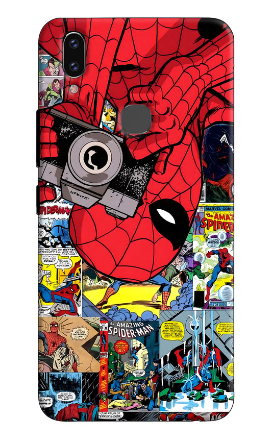 Spider Man Vivo V9/V9 Pro/V9 Youth Hard Case Back Cover by Casekaro