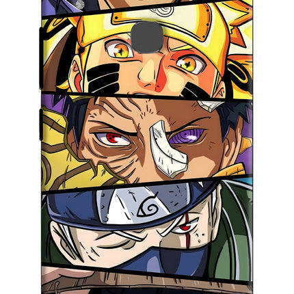 Naruto Character Vivo V9/V9 Pro/V9 Youth Hard Case Back Cover by Casekaro