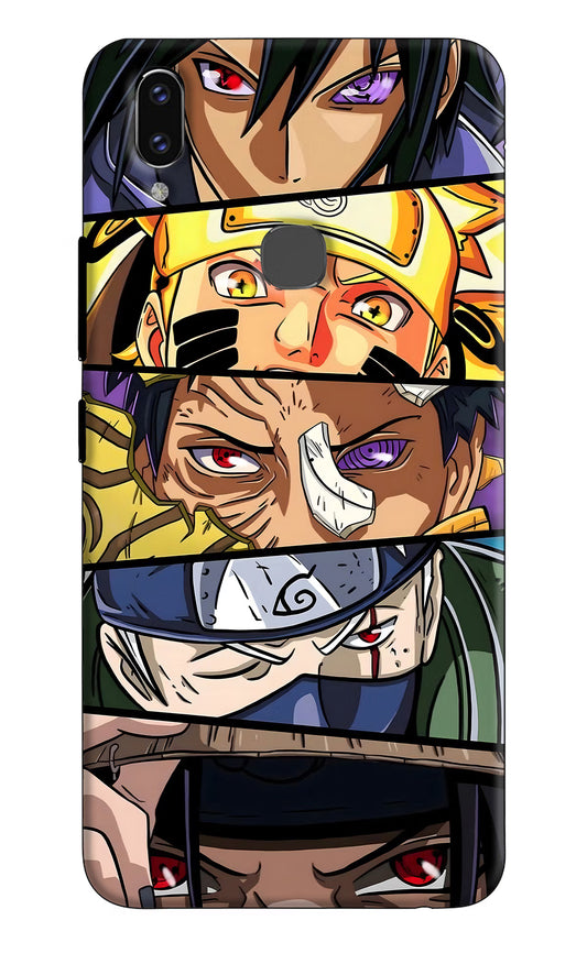 Naruto Character Vivo V9/V9 Pro/V9 Youth Hard Case Back Cover by Casekaro