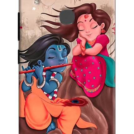 Radhe Krishna Vivo V9/V9 Pro/V9 Youth Hard Case Back Cover by Casekaro