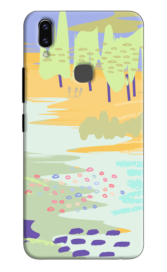Scenery Vivo V9/V9 Pro/V9 Youth Hard Case Back Cover by Casekaro
