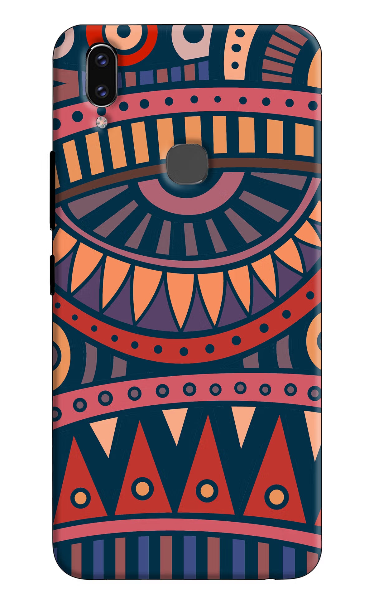African Culture Design Vivo V9/V9 Pro/V9 Youth Hard Case Back Cover by Casekaro