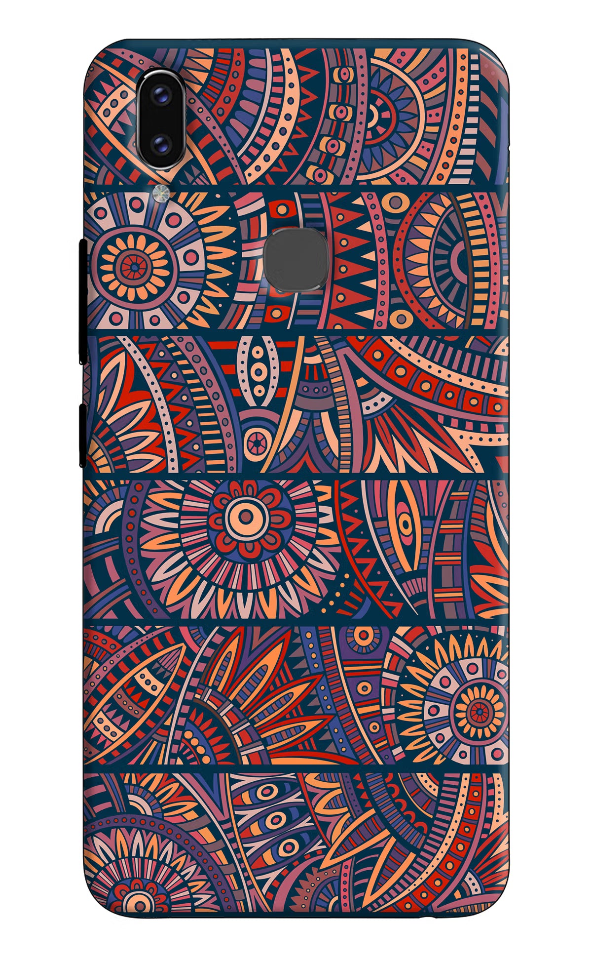 African Culture Design Vivo V9/V9 Pro/V9 Youth Hard Case Back Cover by Casekaro