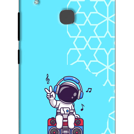 Cute Astronaut Chilling Vivo V9/V9 Pro/V9 Youth Hard Case Back Cover by Casekaro