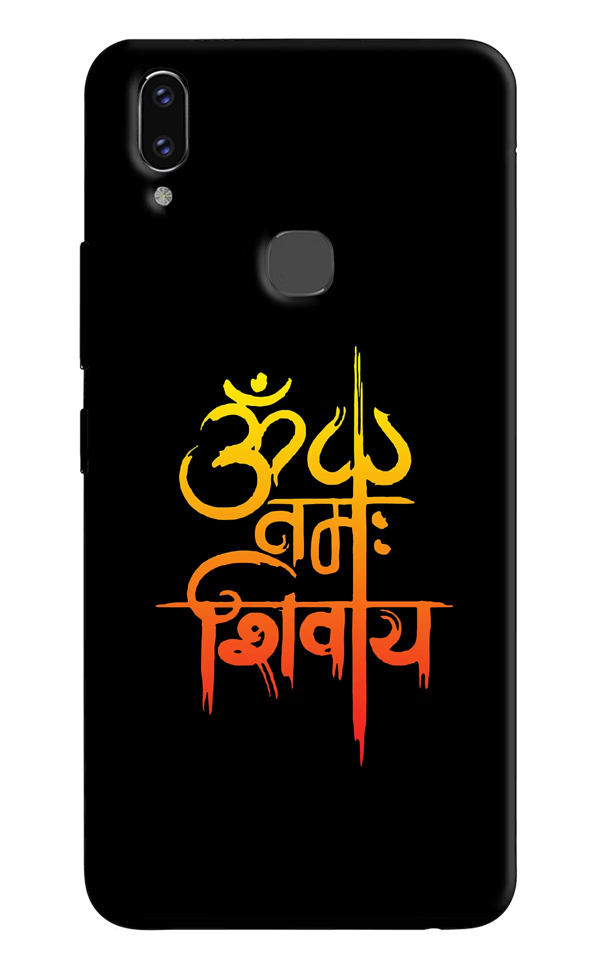Om Namah Shivay Vivo V9/V9 Pro/V9 Youth Hard Case Back Cover by Casekaro