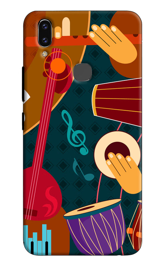 Music Instrument Vivo V9/V9 Pro/V9 Youth Hard Case Back Cover by Casekaro