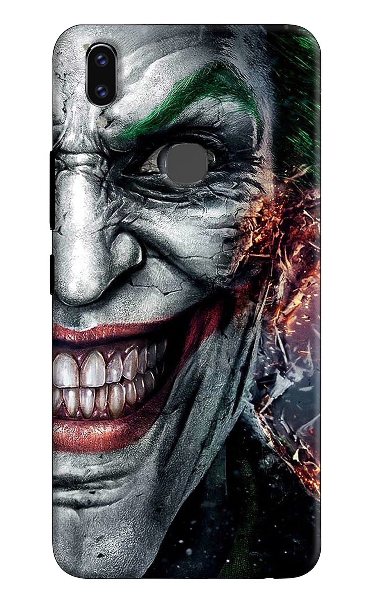 Joker Cam Vivo V9/V9 Pro/V9 Youth Hard Case Back Cover by Casekaro