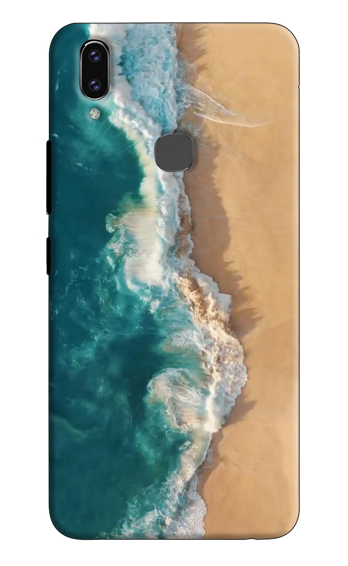 Ocean Beach Vivo V9/V9 Pro/V9 Youth Hard Case Back Cover by Casekaro