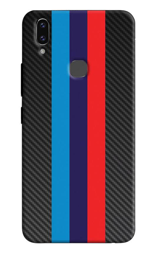 BMW Stripes Pattern Vivo V9/V9 Pro/V9 Youth Hard Case Back Cover by Casekaro