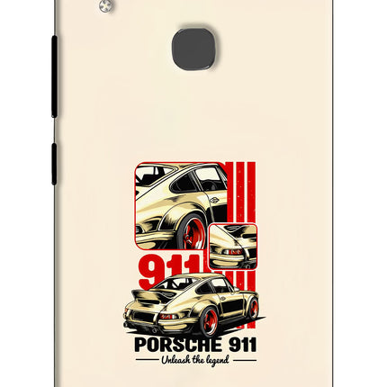 Classic Porsche 911 Vivo V9/V9 Pro/V9 Youth Hard Case Back Cover by Casekaro