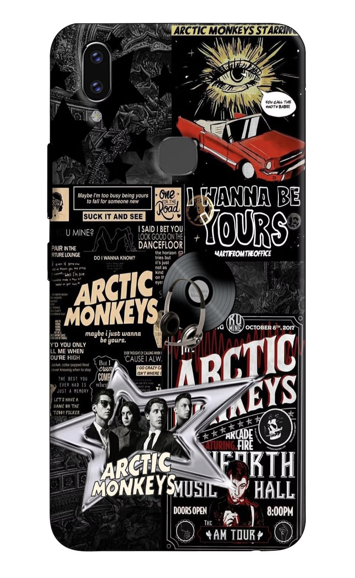 Arctic Monkeys Vivo V9/V9 Pro/V9 Youth Hard Case Back Cover by Casekaro