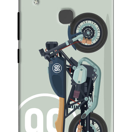 Classic Cafe Racer 99 Vivo V9/V9 Pro/V9 Youth Hard Case Back Cover by Casekaro