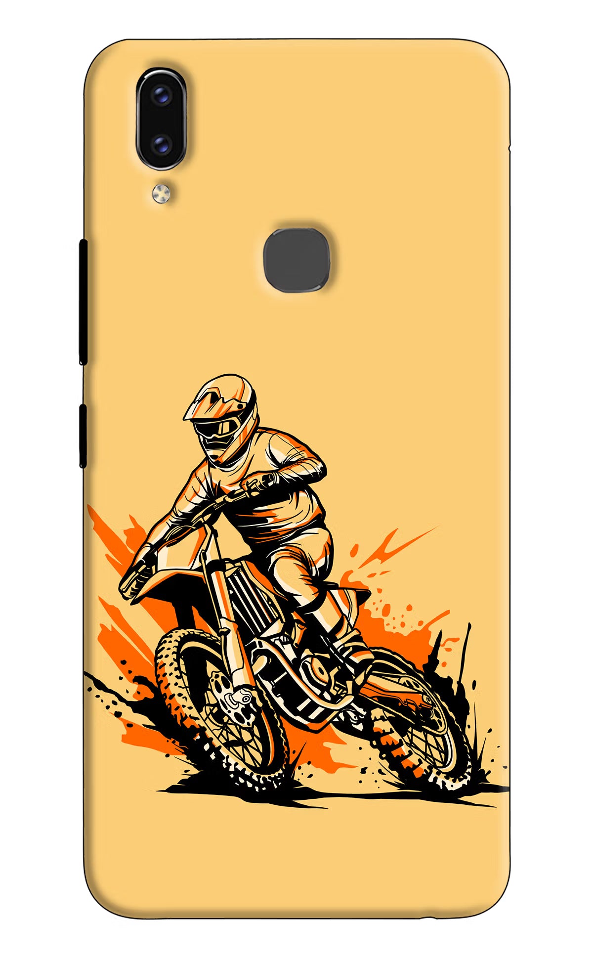 Off-Road Fury Vivo V9/V9 Pro/V9 Youth Hard Case Back Cover by Casekaro