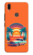 Palm Drive 80s Vivo V9/V9 Pro/V9 Youth Hard Case Back Cover by Casekaro