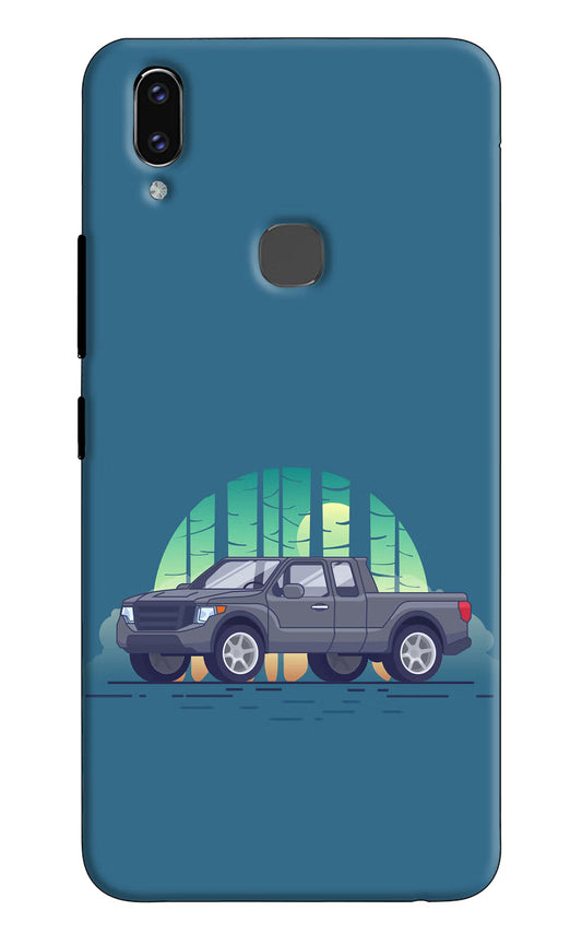 Retro Garage Vibe Vivo V9/V9 Pro/V9 Youth Hard Case Back Cover by Casekaro