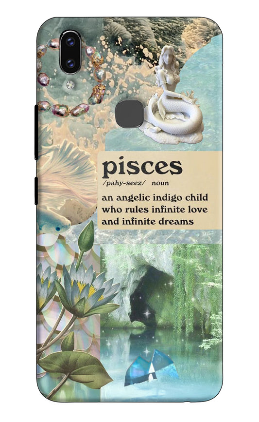 Pisces Zodiac Vivo V9/V9 Pro/V9 Youth Hard Case Back Cover by Casekaro
