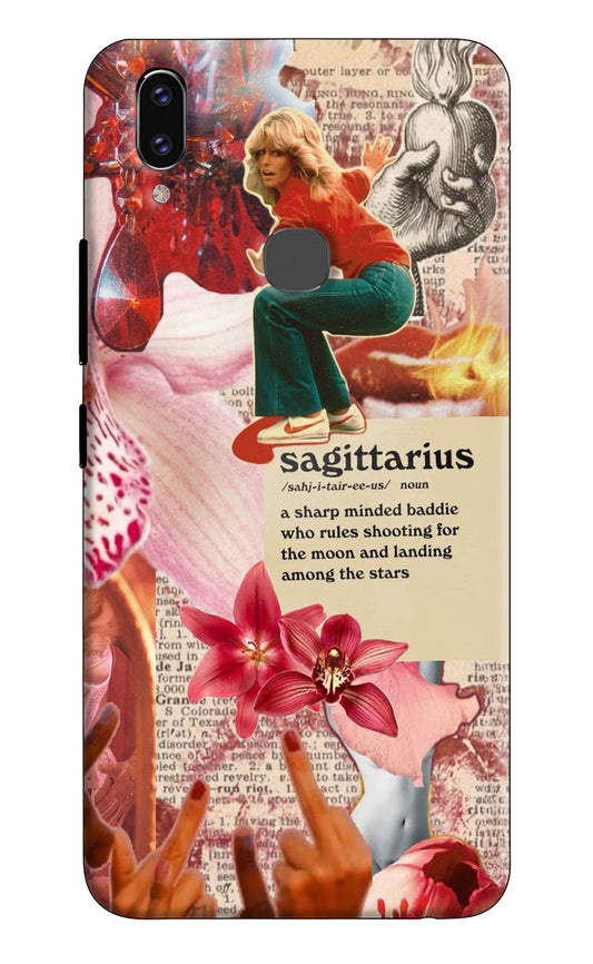 Sagittarius Zodiac Vivo V9/V9 Pro/V9 Youth Hard Case Back Cover by Casekaro