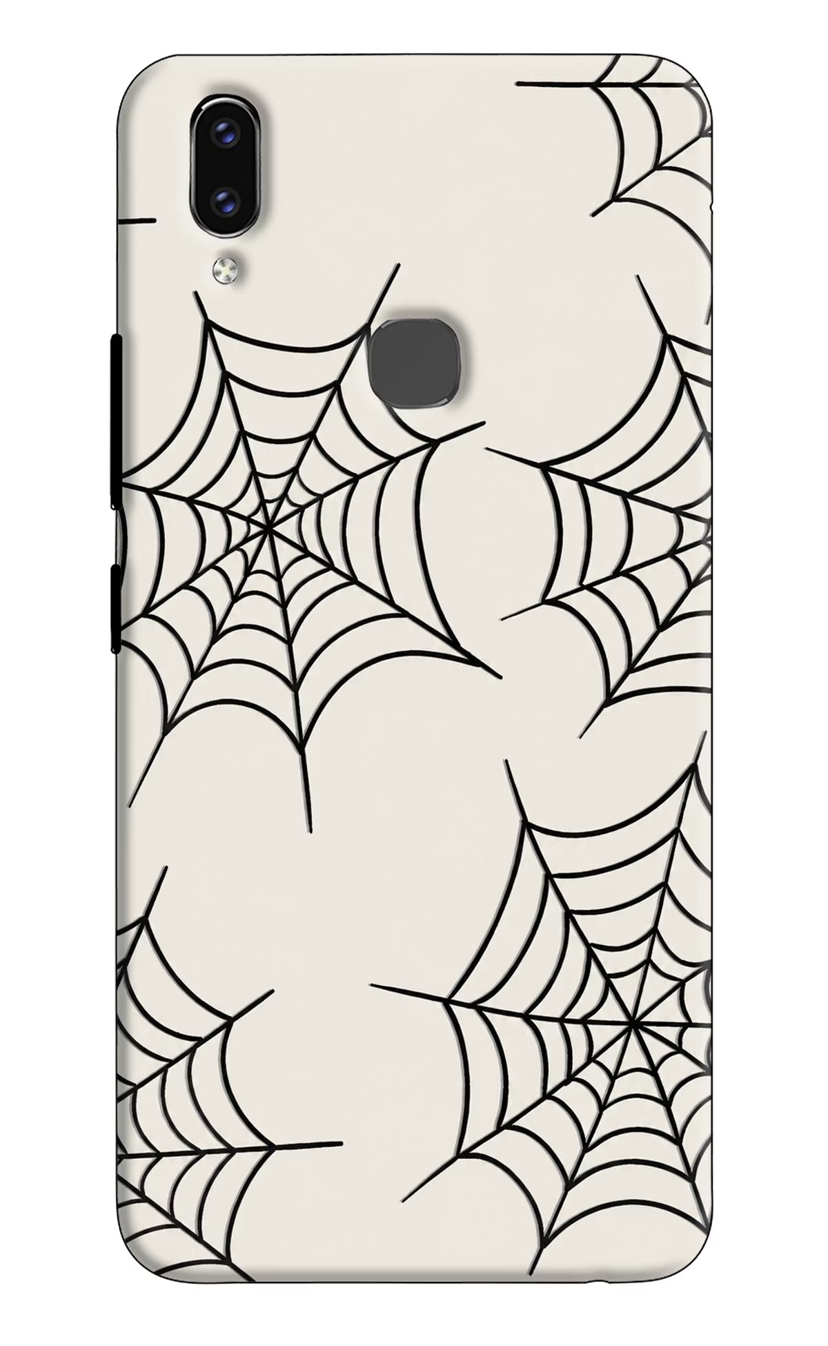 Spider Web Vivo V9/V9 Pro/V9 Youth Hard Case Back Cover by Casekaro