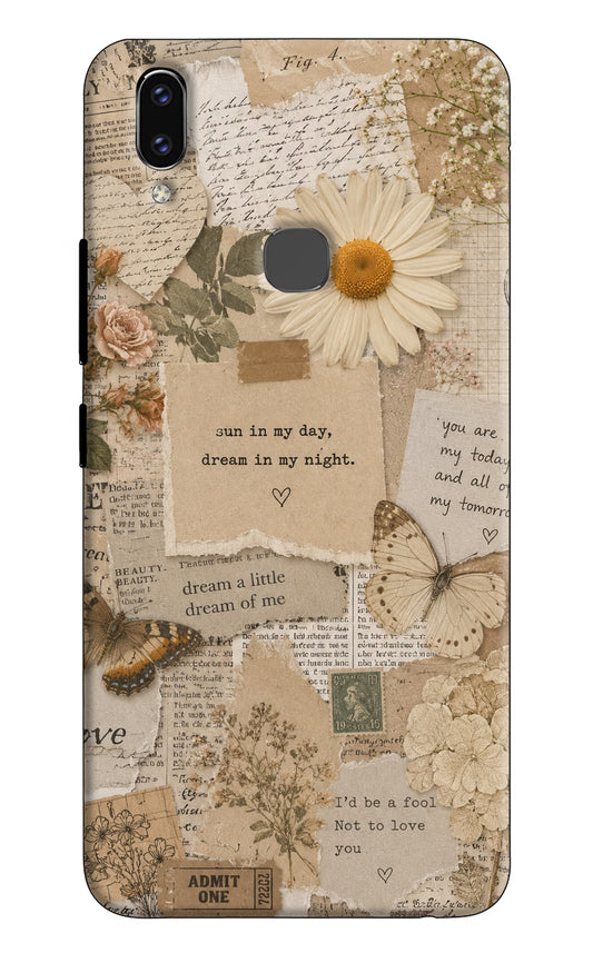 Vintage case Vivo V9/V9 Pro/V9 Youth Back Cover