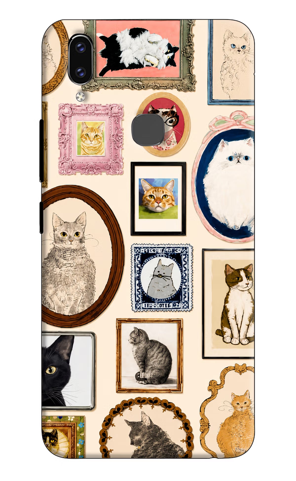 Mirror Cats Vivo V9/V9 Pro/V9 Youth Back Cover