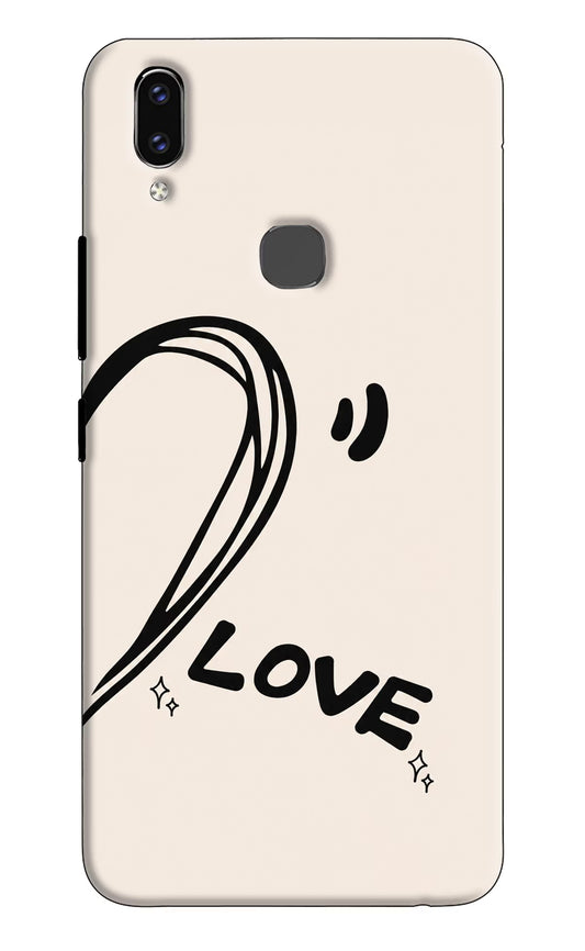 Soul Line Vivo V9/V9 Pro/V9 Youth Hard Case Back Cover by Casekaro