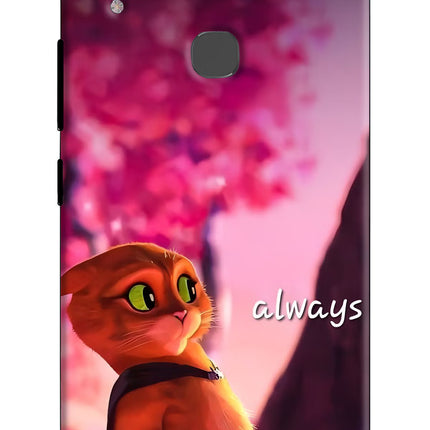 Always Cat Vivo V9/V9 Pro/V9 Youth Hard Case Back Cover by Casekaro