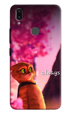 Always Cat Vivo V9/V9 Pro/V9 Youth Hard Case Back Cover by Casekaro
